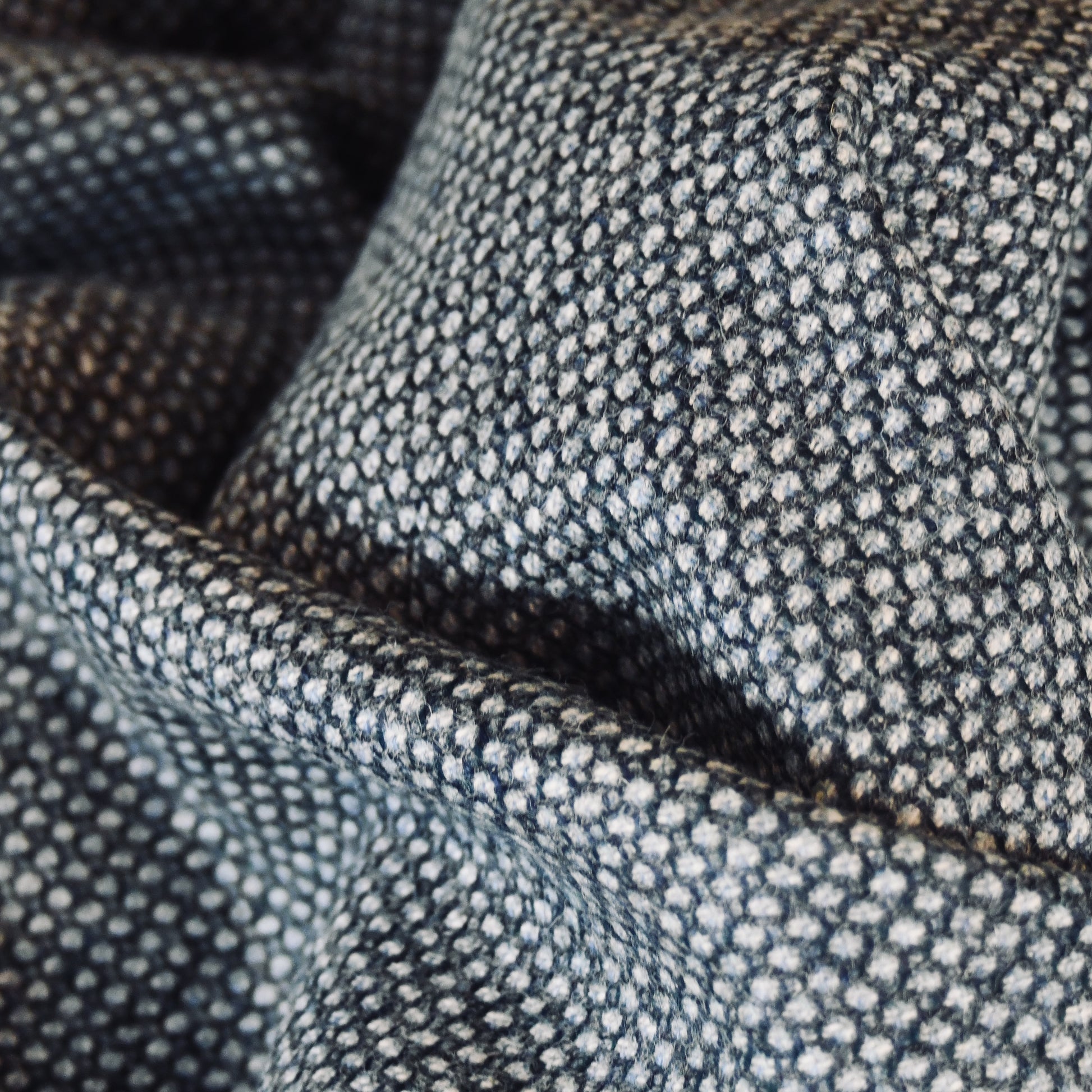 the brett coat in blue tiger eye tweed image 4