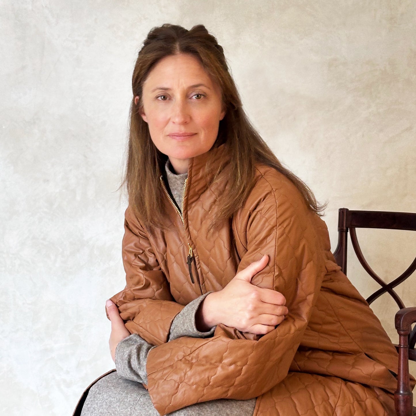 the quilted frink in tobacco image 9