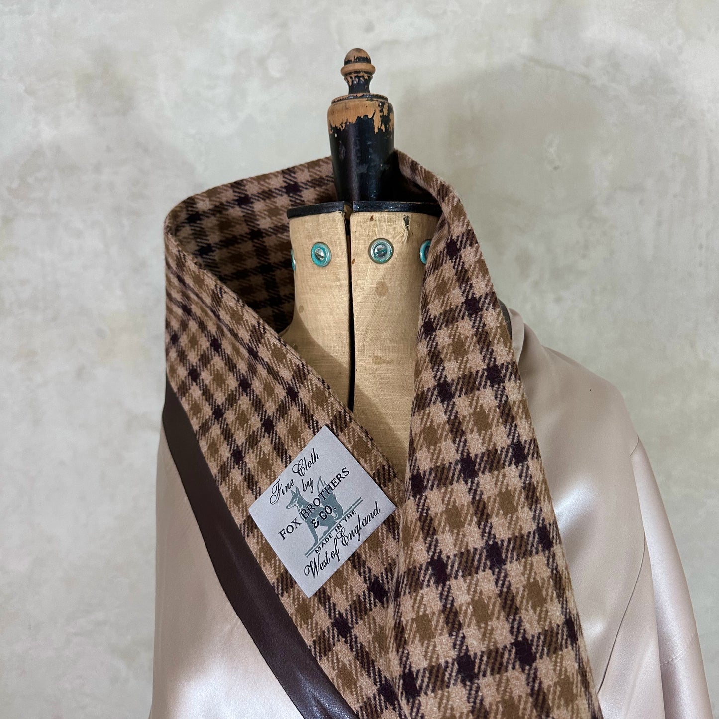 the carrington coat in gunclub check image 6