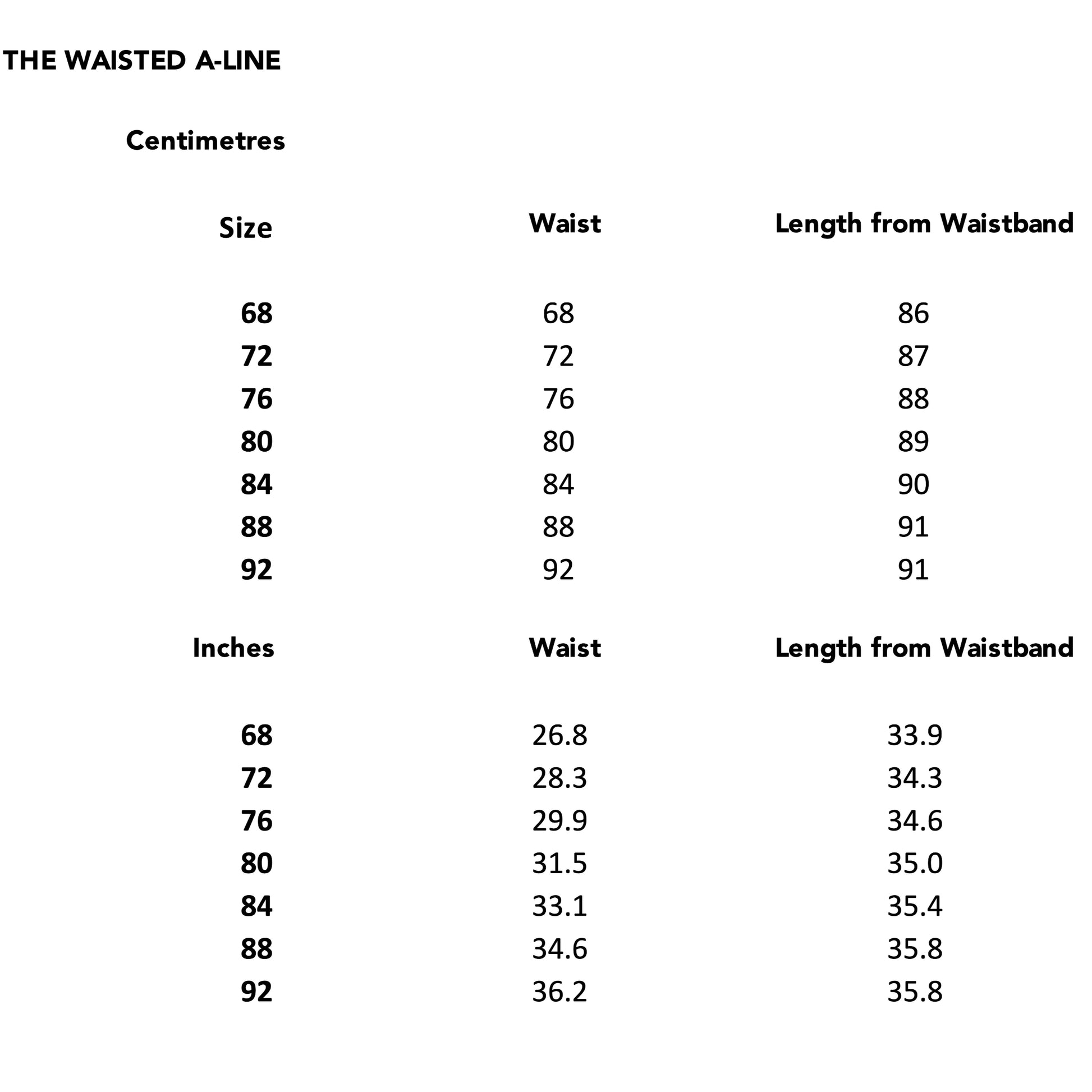 the waisted a-line skirt by elyan for ednerat in wool image 9