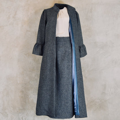 the brett in blue tiger eye tweed image 4