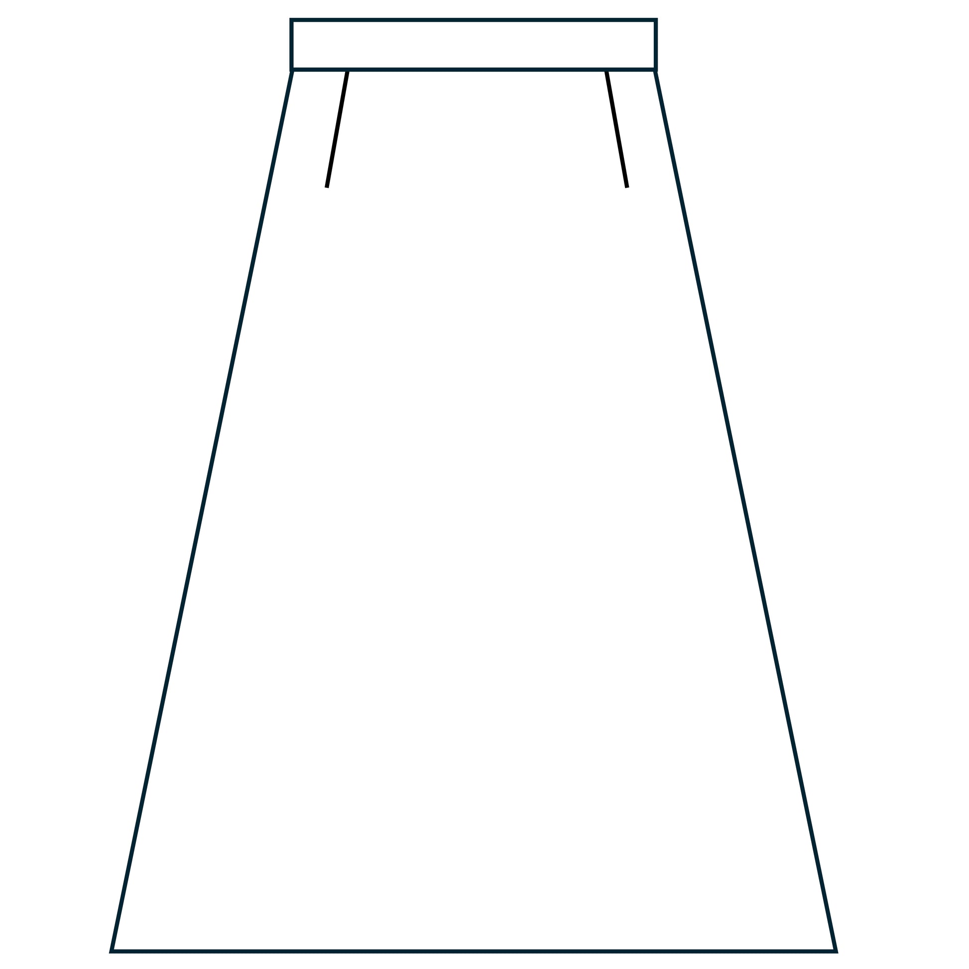 the waisted a-line skirt by elyan for ednerat in wool image 8